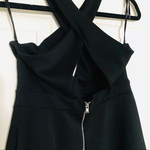 Forever 21 Criss-Cross Halter Mini Dress